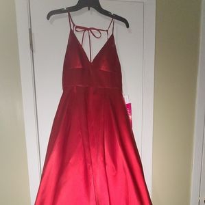 Red formal Dress